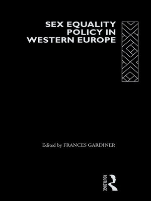 cover image of Sex Equality Policy in Western Europe